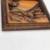 płaskorzeźba „Mühle Waldbreitbach” ręcznie rzeźbiona, 10×10 cm, Niemcy