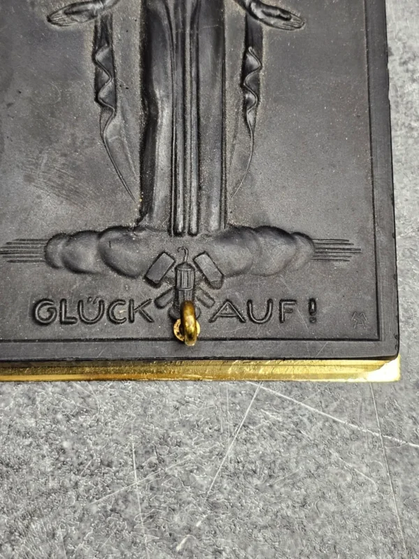 św. Barbary – Glück Auf!, Niemcy, lata 40-50 14,5×10 cm