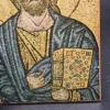 Ikona „Christus der Erbarmer”, bizantyńskie mozaikowe, Schwabenverlag Ellwangen, 25×15 cm