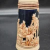Kufel ceramiczny KING Germany – myśliwska scena reliefowa, 0,3 l