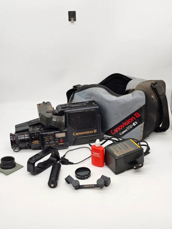 Kamera Canon Canovision 8 VM-E1N – komplet z akcesoriami, stan nieznany