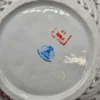 Koszyk porcelanowy w stylu plecionki z motywem owoców – Cluj Napoca, Rumunia, lata 70-80.