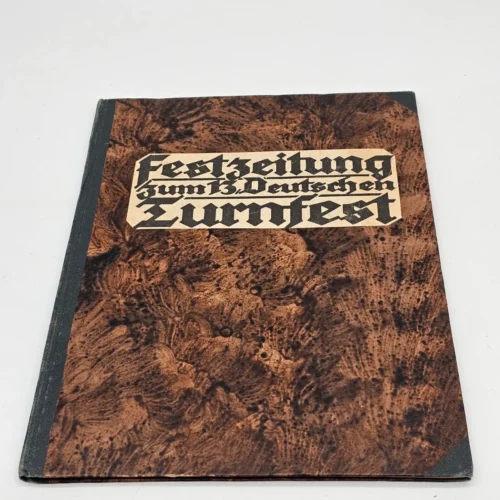 „Festzeitung zum 13. Deutschen Turnfest”  oryginalne wydanie historyczne, Niemcy, lata 30 XX wieku