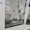 Zestaw 12 grafik i fotografii architektonicznych – Moskwa i Niemcy, lata 40–50