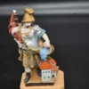 Figura św. Floriana – Günther Schössl, Niemcy, 22 cm, drewno i gips, Dickwald