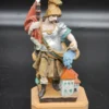 Figura św. Floriana – Günther Schössl, Niemcy, 22 cm, drewno i gips, Dickwald