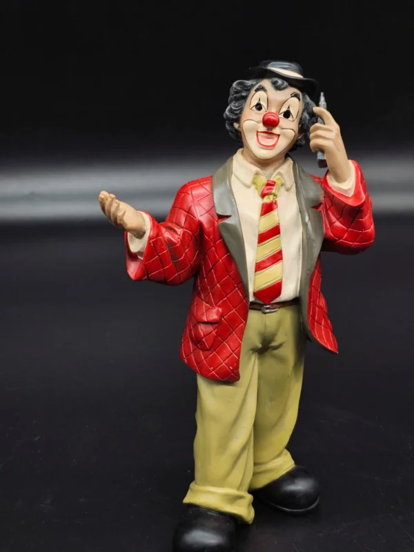 Figurka klauna z telefonem – Gilde Clowns, Comedy Collection