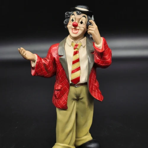 Figurka klauna z telefonem – Gilde Clowns, Comedy Collection