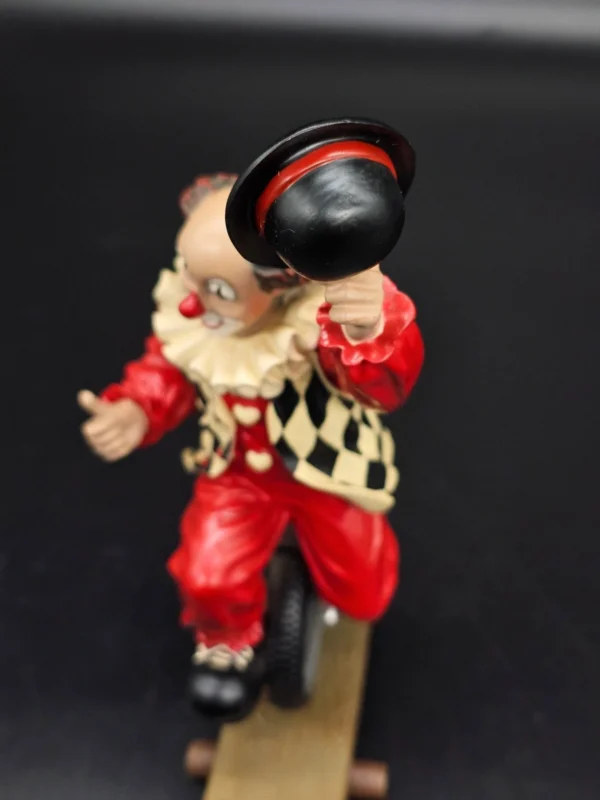 Figurka klauna „Eddi, der Einradfahrer” Gilde Clowns, jubileuszowa edycja 1997–2007