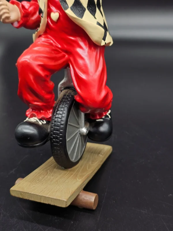 Figurka klauna „Eddi, der Einradfahrer” Gilde Clowns, jubileuszowa edycja 1997–2007