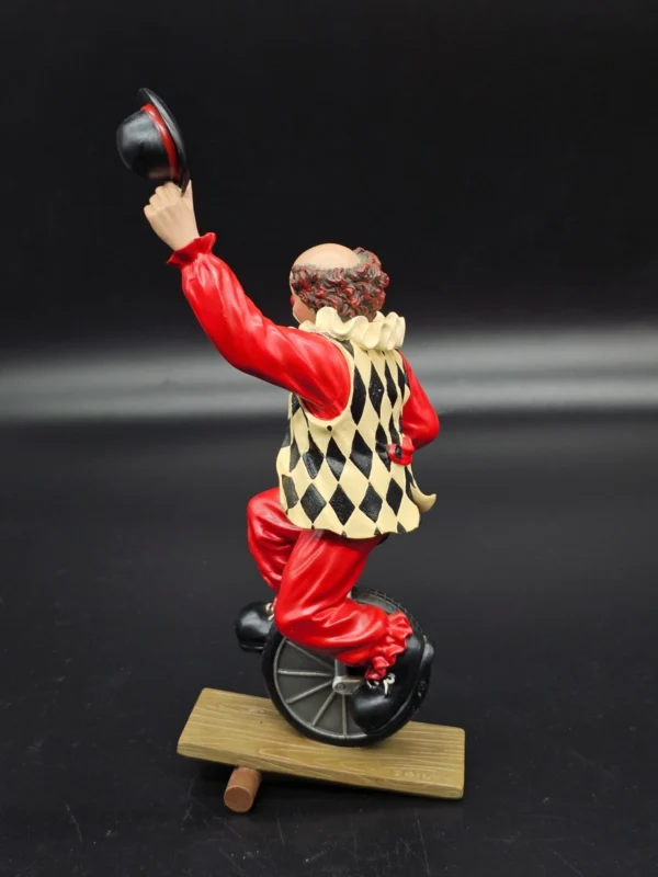 Figurka klauna „Eddi, der Einradfahrer” Gilde Clowns, jubileuszowa edycja 1997–2007
