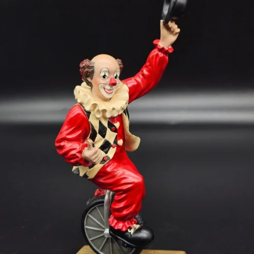 Figurka klauna „Eddi, der Einradfahrer” Gilde Clowns, jubileuszowa edycja 1997–2007