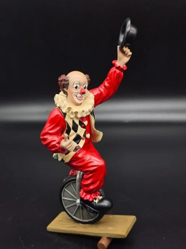 Figurka klauna „Eddi, der Einradfahrer” Gilde Clowns, jubileuszowa edycja 1997–2007