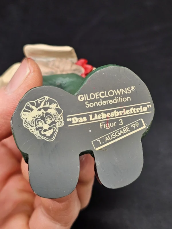 Figurka „Das Liebesbrieftrio Figur 3”  Gilde Clowns Club, 1. Ausgabe 1999