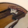 ręcznie wykonana płaskorzeźba z motywem sakralnym - Głowa Chrystusa