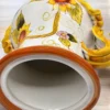 piękny Wazon ceramiczny ręcznie malowany - słoneczniki