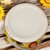 piękny Wazon ceramiczny ręcznie malowany - słoneczniki