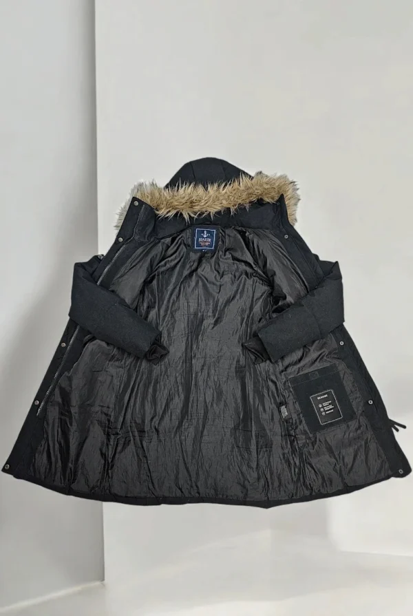 Długa kurtka, Membrane Seaside jacket 10.000mm waterproof, 2.000g/m2