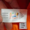 Kurtka Adidas puchowa – beżowo-pomarańczowa, rozmiar XL