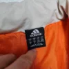 Kurtka Adidas puchowa – beżowo-pomarańczowa, rozmiar XL