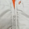 Kurtka Adidas puchowa – beżowo-pomarańczowa, rozmiar XL