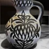 Dzban ceramiczny w stylu etnicznym