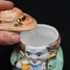 Figurka ceramiczna Granny Smith – kufel/pojemnik dekoracyjny
