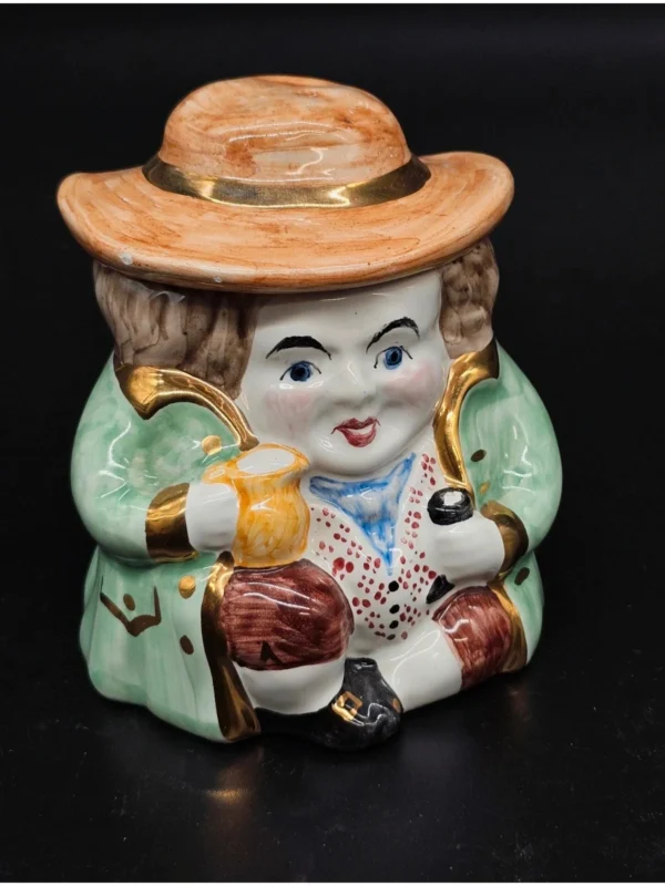 Figurka ceramiczna Granny Smith – kufel/pojemnik dekoracyjny