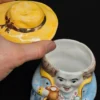 Figurka ceramiczna Granny Smith – kufel/pojemnik dekoracyjny