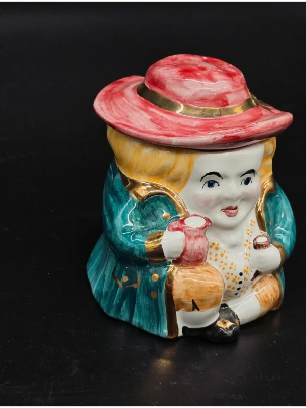 Figurka ceramiczna Granny Smith – kufel/pojemnik dekoracyjny