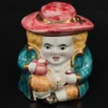 Figurka ceramiczna Granny Smith – kufel/pojemnik dekoracyjny