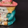 Figurka ceramiczna Granny Smith – kufel/pojemnik dekoracyjny