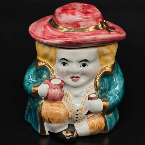 Figurka ceramiczna Granny Smith – kufel/pojemnik dekoracyjny