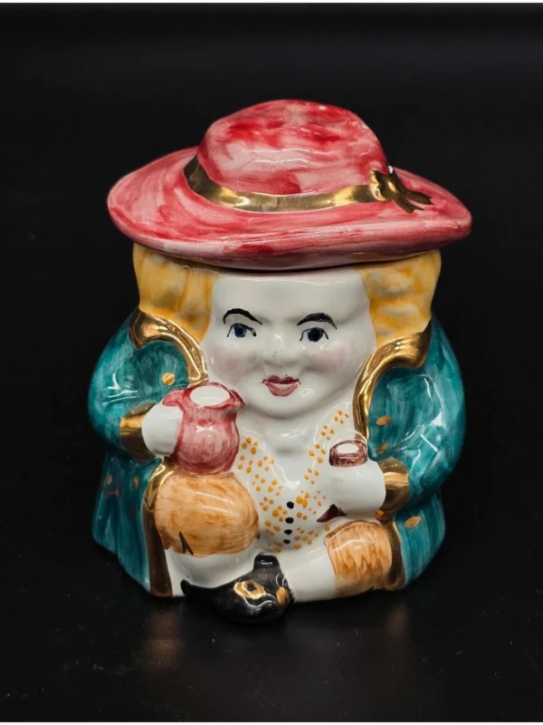 Figurka ceramiczna Granny Smith – kufel/pojemnik dekoracyjny
