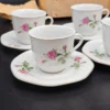 Komplet filiżanek porcelanowych Made in China – w oryginalnym pudełku