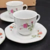 Komplet filiżanek porcelanowych Made in China – w oryginalnym pudełku