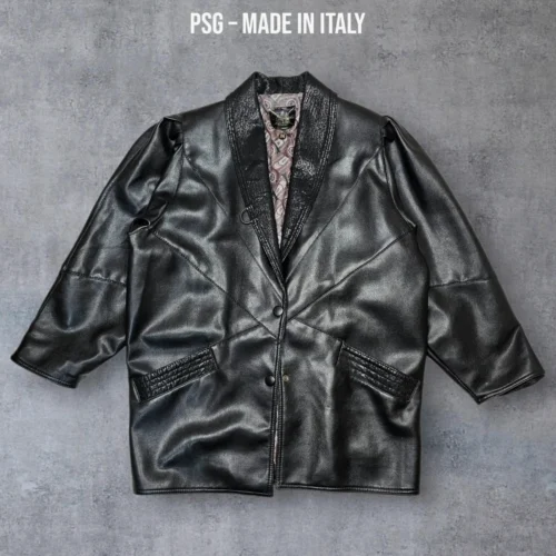 Marynarka skórzana damska PSG – Made in Italy