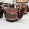 Zestaw vintage Schott & Gen. Mainz – Jenaer Glas | dzbanek + 6 szklanek