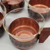 Zestaw vintage Schott & Gen. Mainz – Jenaer Glas | dzbanek + 6 szklanek
