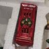 Zestaw świątecznej wioski – domki, mostek, figurki, lampy – komplet w styropianie