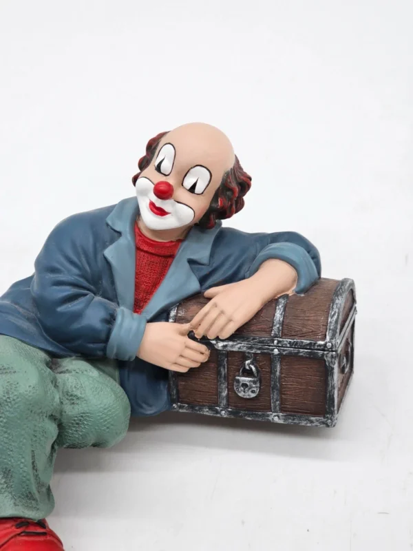 Gilde Clowns „Das Schatzkästchen” (Skarb), edycja 2001, wysokość 9 cm