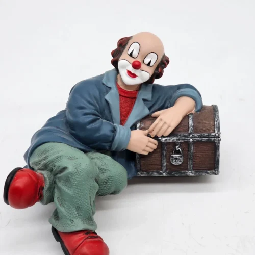 Gilde Clowns „Das Schatzkästchen” (Skarb), edycja 2001, wysokość 9 cm