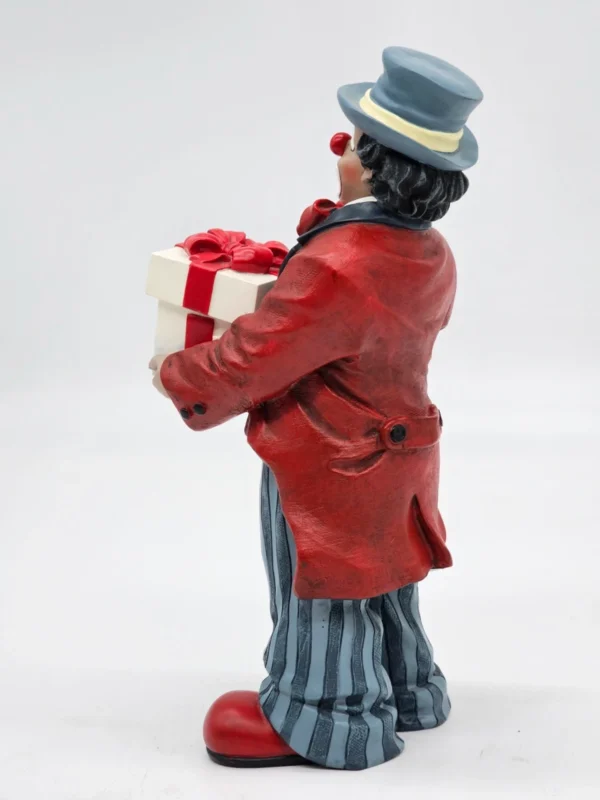 Gilde Clowns – duża figurka z prezentem, wysokość 20,5 cm