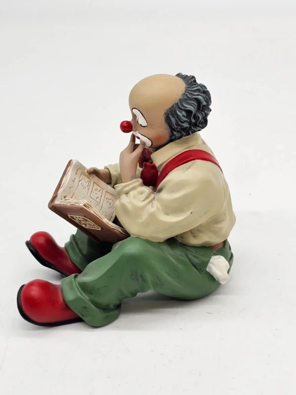 GILDE ClownS „Der kleine Clown” (czyli Mały Klaun z książką) wysokość 9 cm