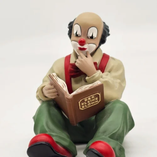 GILDE ClownS „Der kleine Clown” (czyli Mały Klaun z książką) wysokość 9 cm