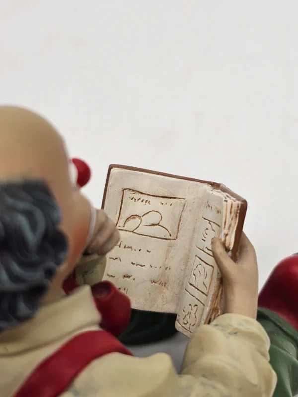 GILDE ClownS „Der kleine Clown” (czyli Mały Klaun z książką) wysokość 9 cm
