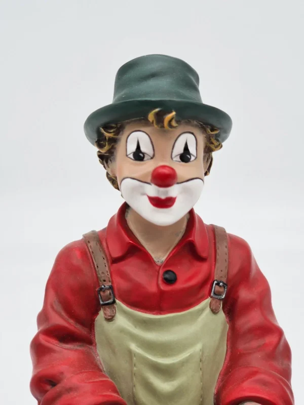 GILDE ClownS „Rasenmäher Clown z kosiarką” wysokość 16 cm