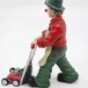 GILDE ClownS „Rasenmäher Clown z kosiarką” wysokość 16 cm