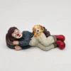 Gilde Clowns „Hundemüde” (Zmęczony z psem), Club Edition 2005 – dł. 17 cm, wys. 6 cm
