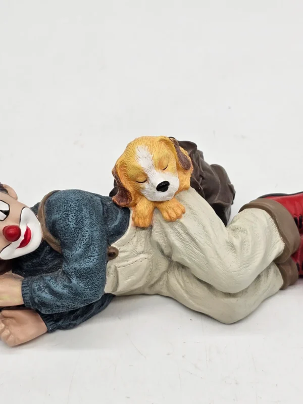 Gilde Clowns „Hundemüde” (Zmęczony z psem), Club Edition 2005 – dł. 17 cm, wys. 6 cm